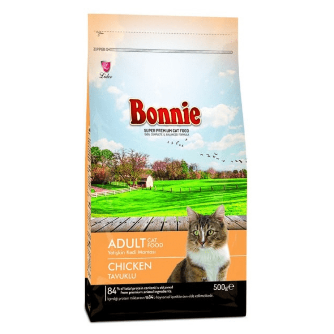 BONNIE ADULT CAT FOOD (CHICKEN 0.5kg) - SuPaw Star Pets