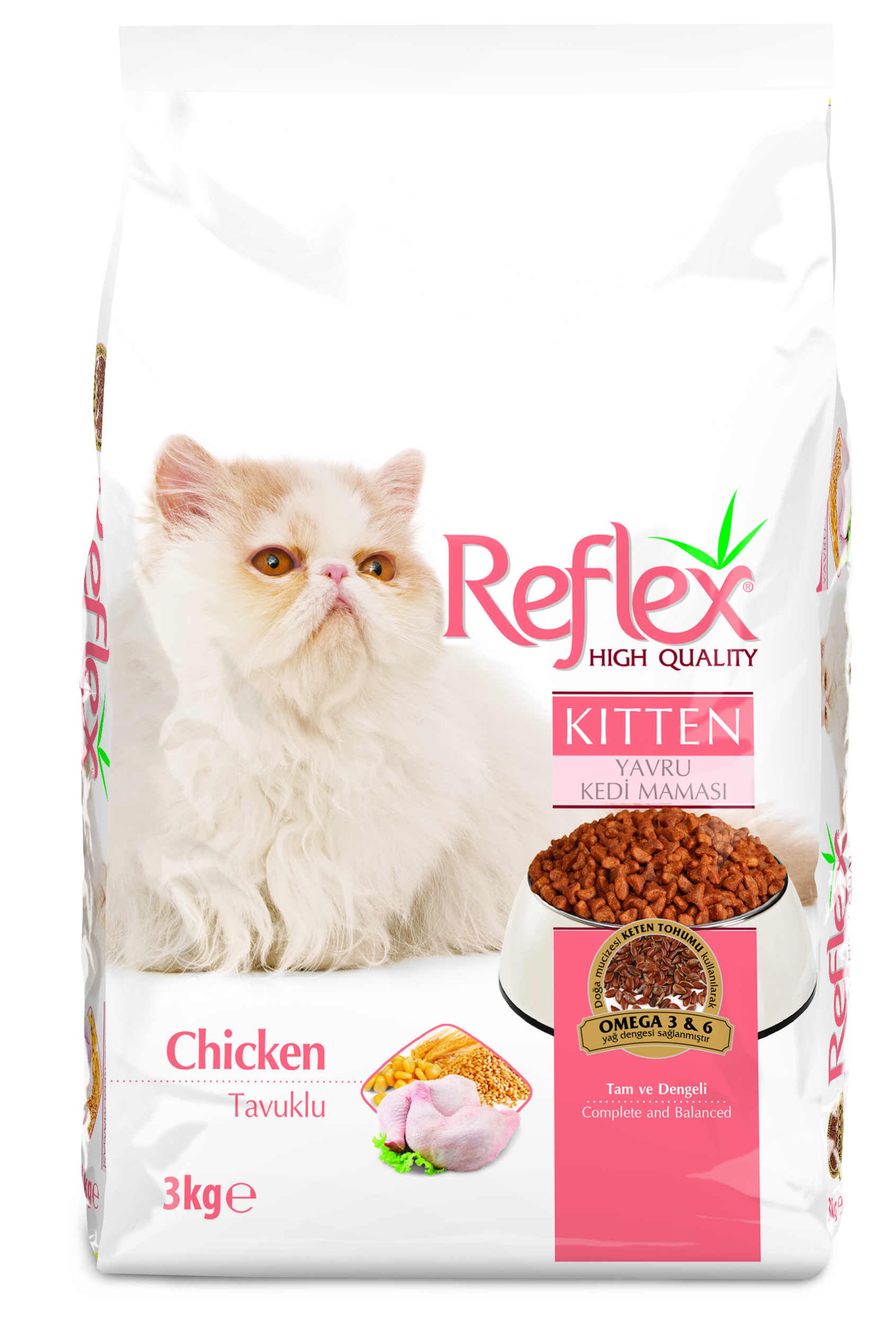 reflex cat food 3kg