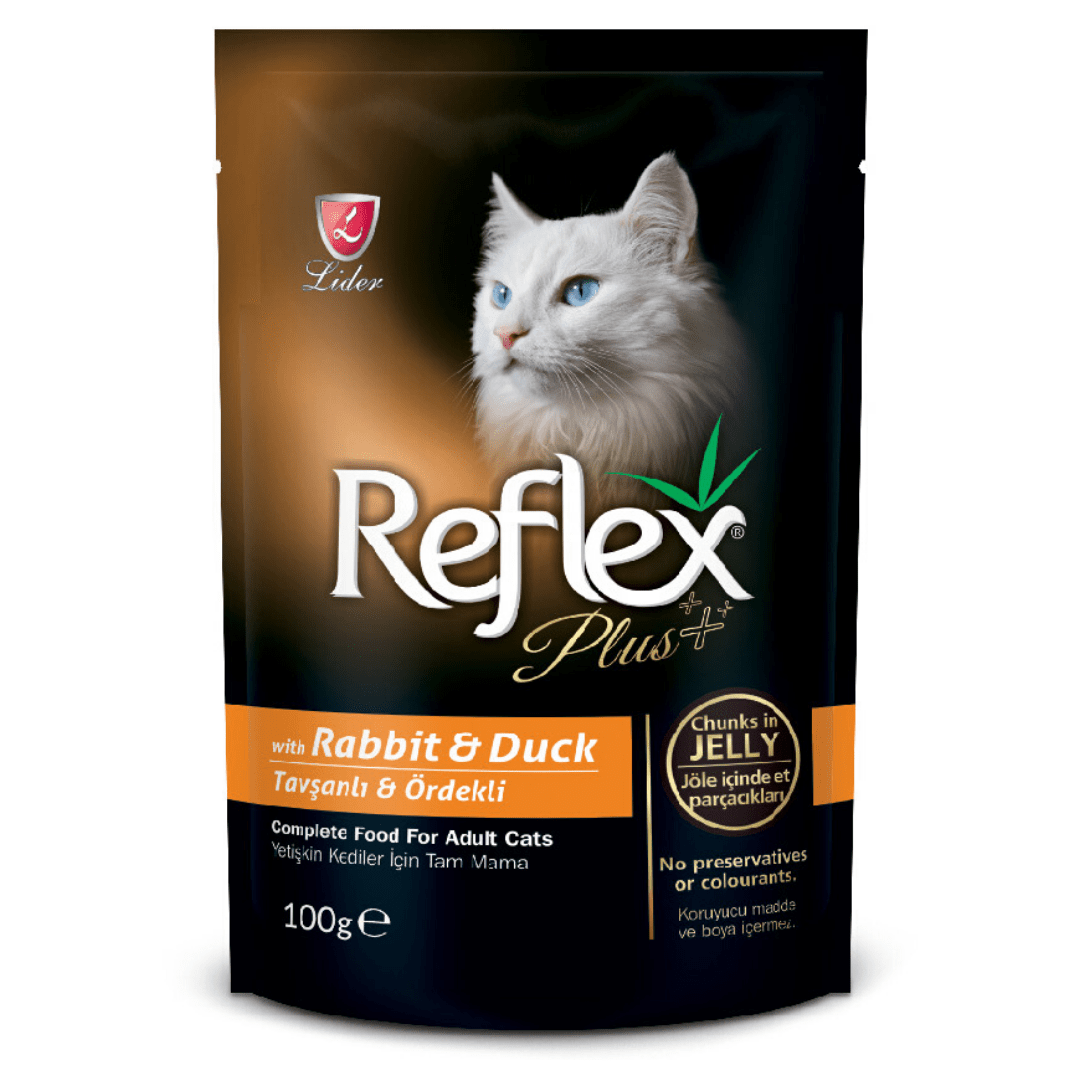 Reflex plus cat food sales