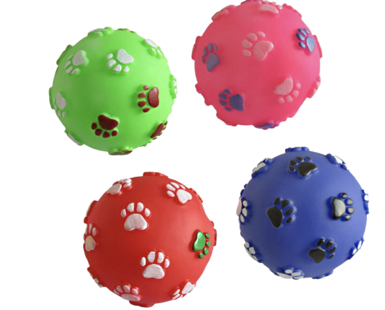 Squeaky Round Toys - SuPaw Star Pets